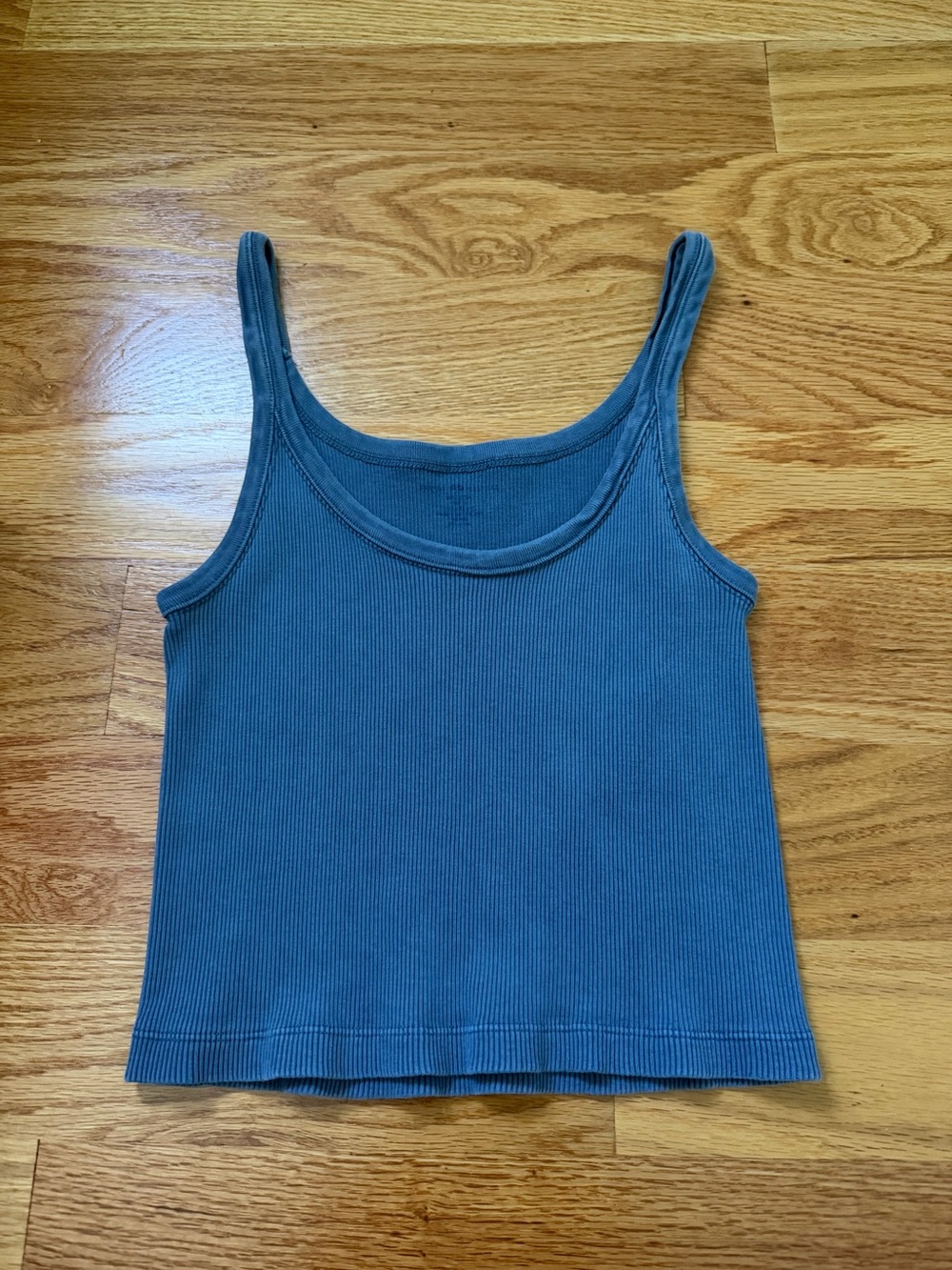 Brandy Women's Ribbed Tank Top in Teal